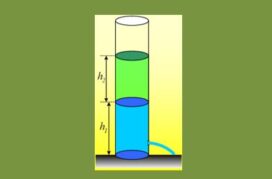 Εκροή από ένα δοχείο με δύο υγρά.