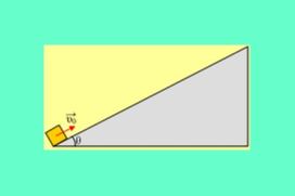 Κίνηση σε κεκλιμένο επίπεδο με τριβές.