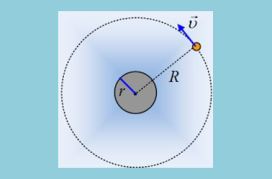 Ένας δορυφόρος σε πτώση.