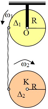 Ένα γιο γιο σε μια τροχαλία