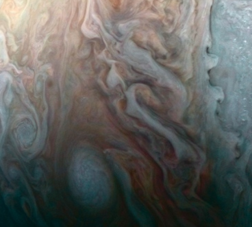 Θεόρατοι κυκλώνες στον Δία