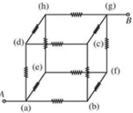 Αντιστάσεις σε κανονικό πολύεδρο