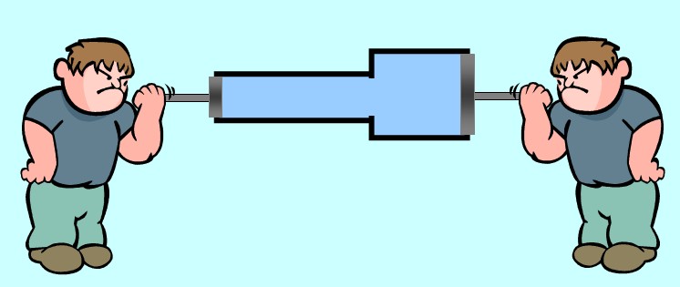 Μια υδροστατική σπαζοκεφαλιά