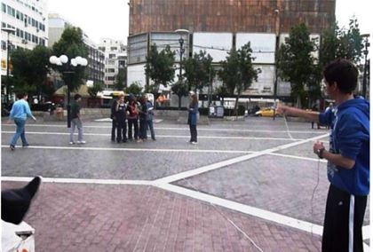 Ο Faraday στην πλατεία