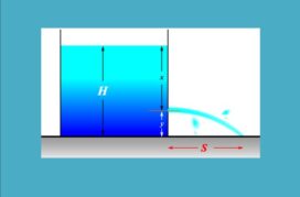 Η μέγιστη οριζόντια απόσταση εκροής αλλιώς