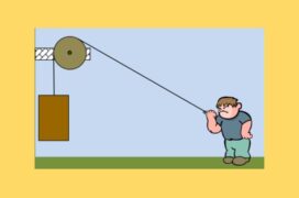 Η τροχαλία. Μια άσκηση Στατικής.