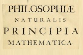 Σαν σήμερα… 1687, εκδίδεται το  “Principia” του Νεύτων .