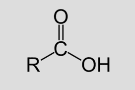 μείγμα με δύο μονοκαρβοξυλικά οξέα